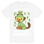 Grass Monkey, That Funky Monkey - Grookey T-Shirt