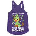 Grass Monkey, That Funky Monkey - Grookey Racerback Tank