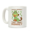 Grass Monkey, That Funky Monkey - Grookey Coffee Mug