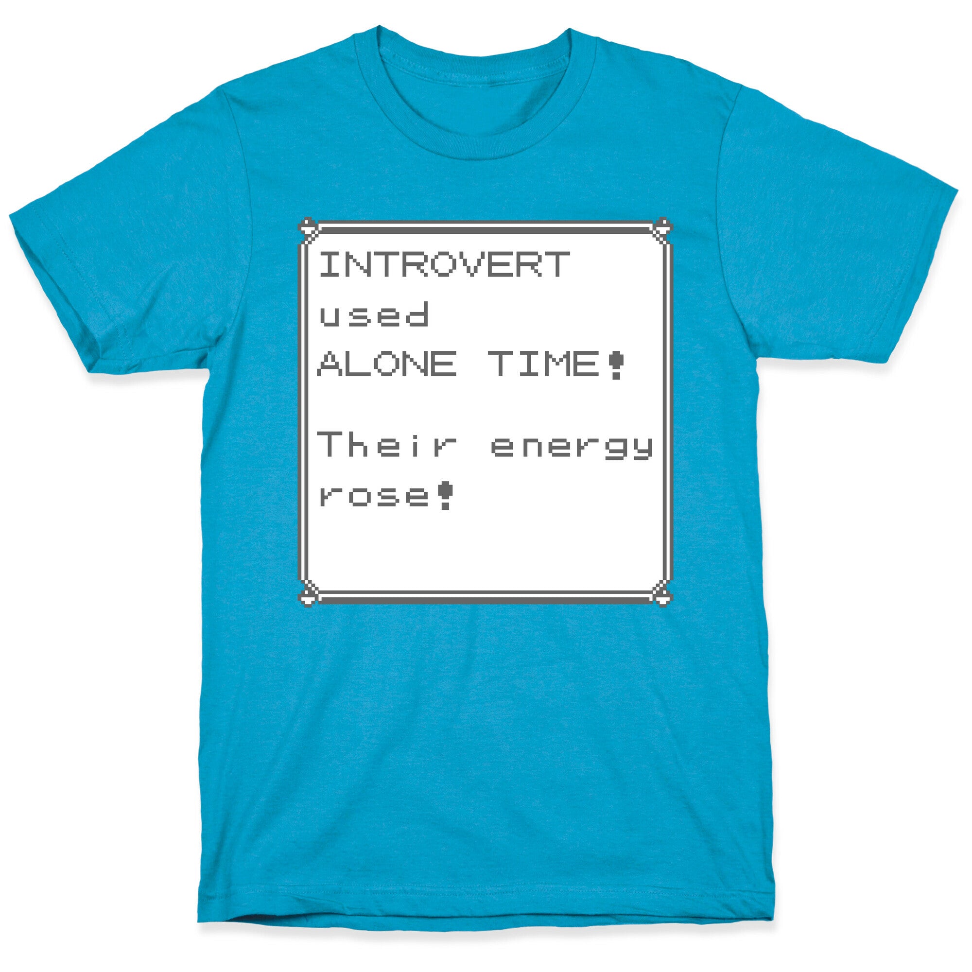 Introvert Used Alone Time Unisex Triblend Tee