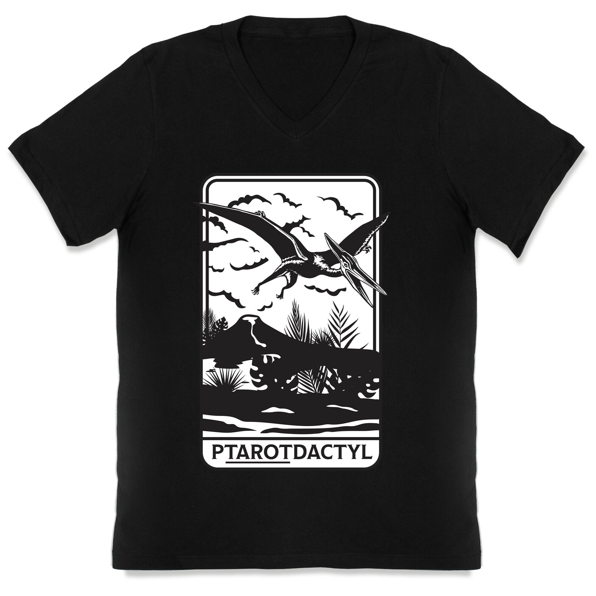 PTAROTdactyl V-Neck