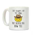 Sad Cowboy Emoji Coffee Mug
