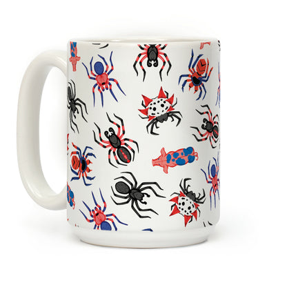 Into the Spiderverse Pattern Coffee Mug