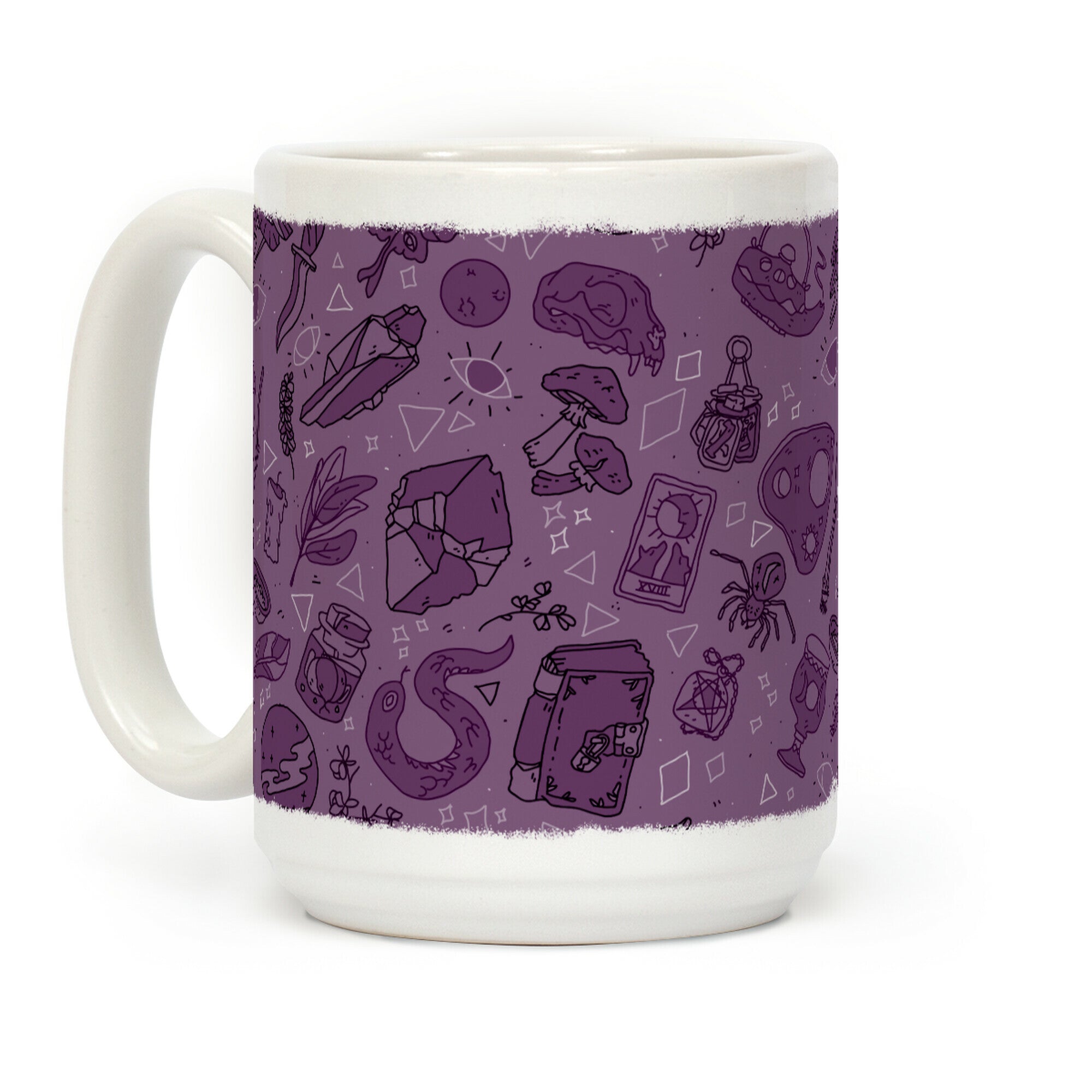 Witchy Pattern Coffee Mug