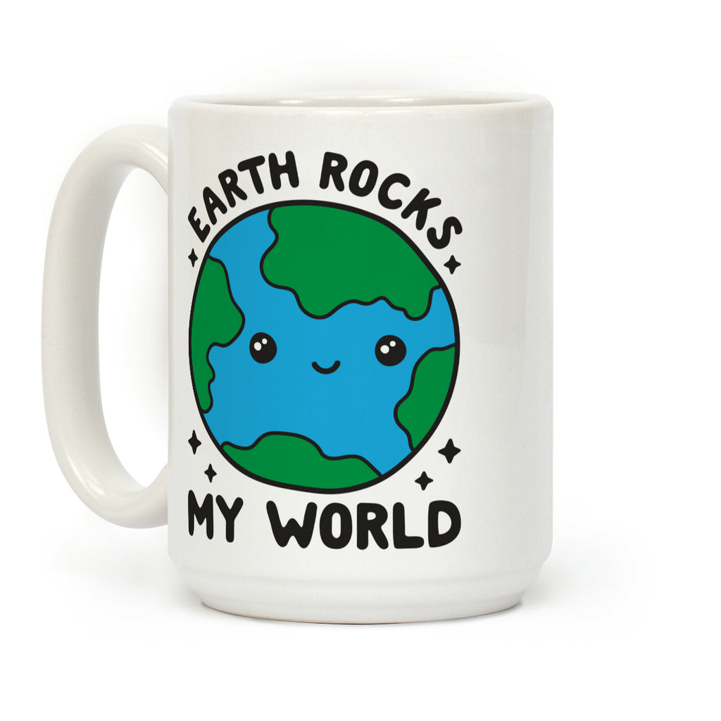 Earth Rocks My World Coffee Mug