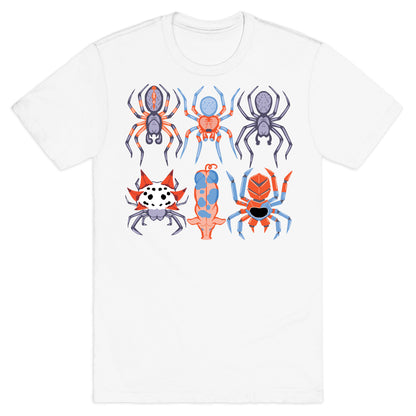 Into the Spiderverse Pattern T-Shirt