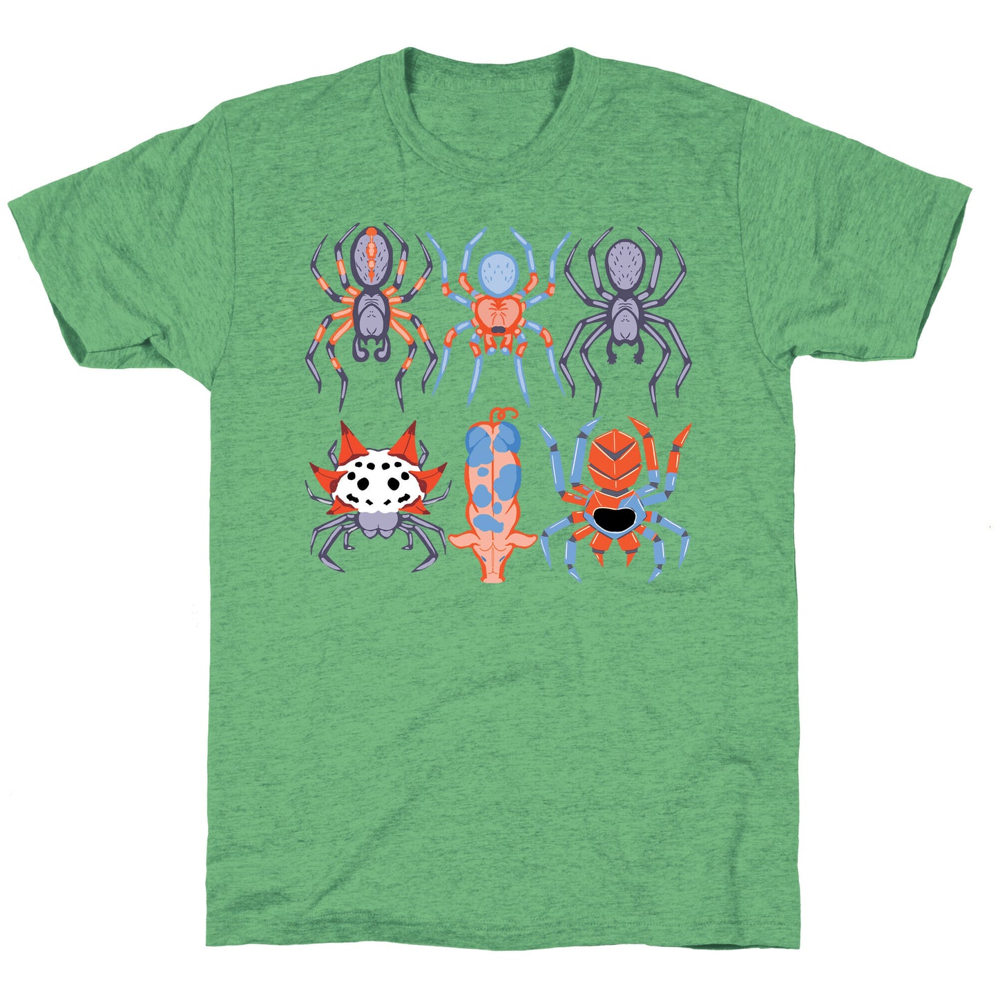 Into the Spiderverse Pattern Unisex Triblend Tee