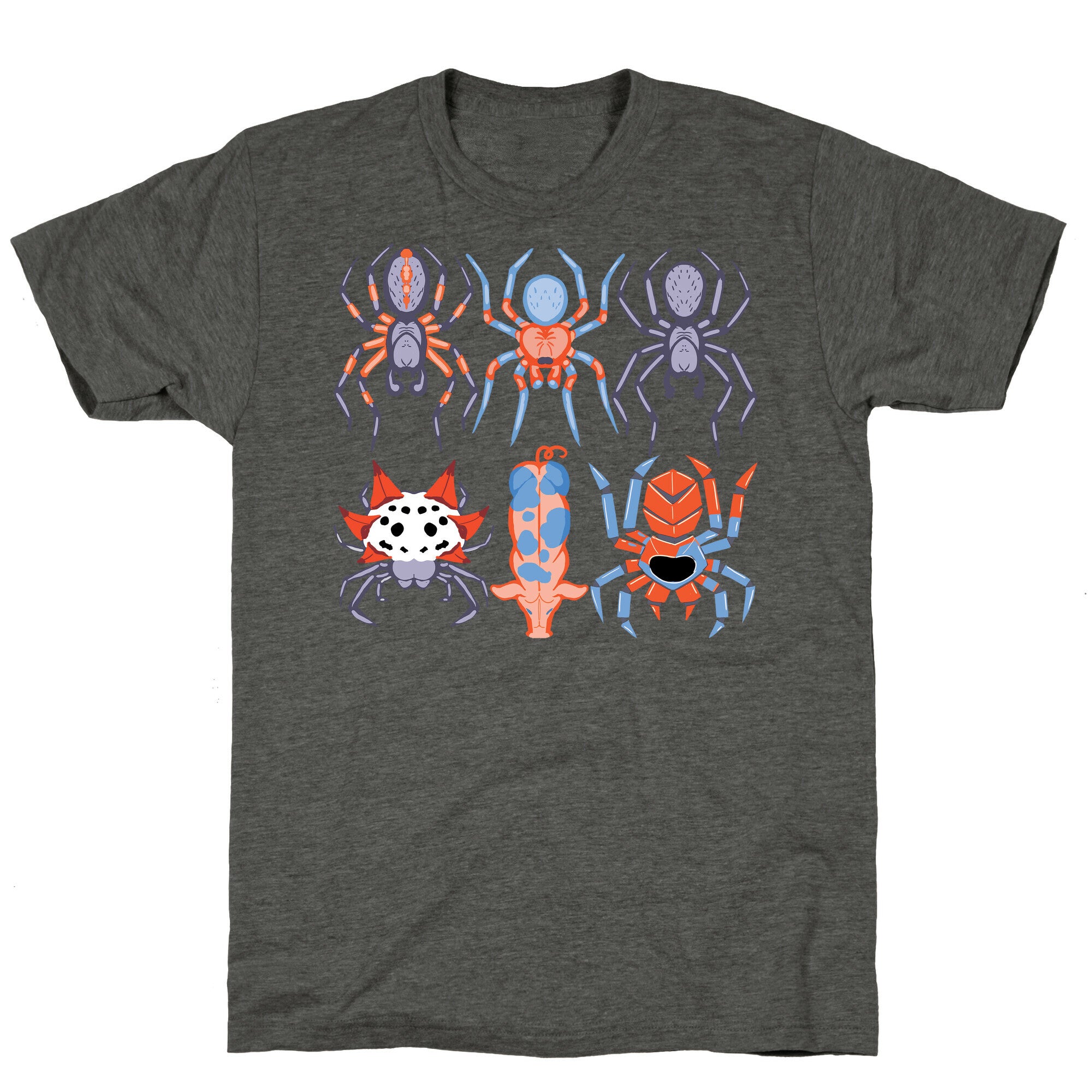 Into the Spiderverse Pattern Unisex Triblend Tee