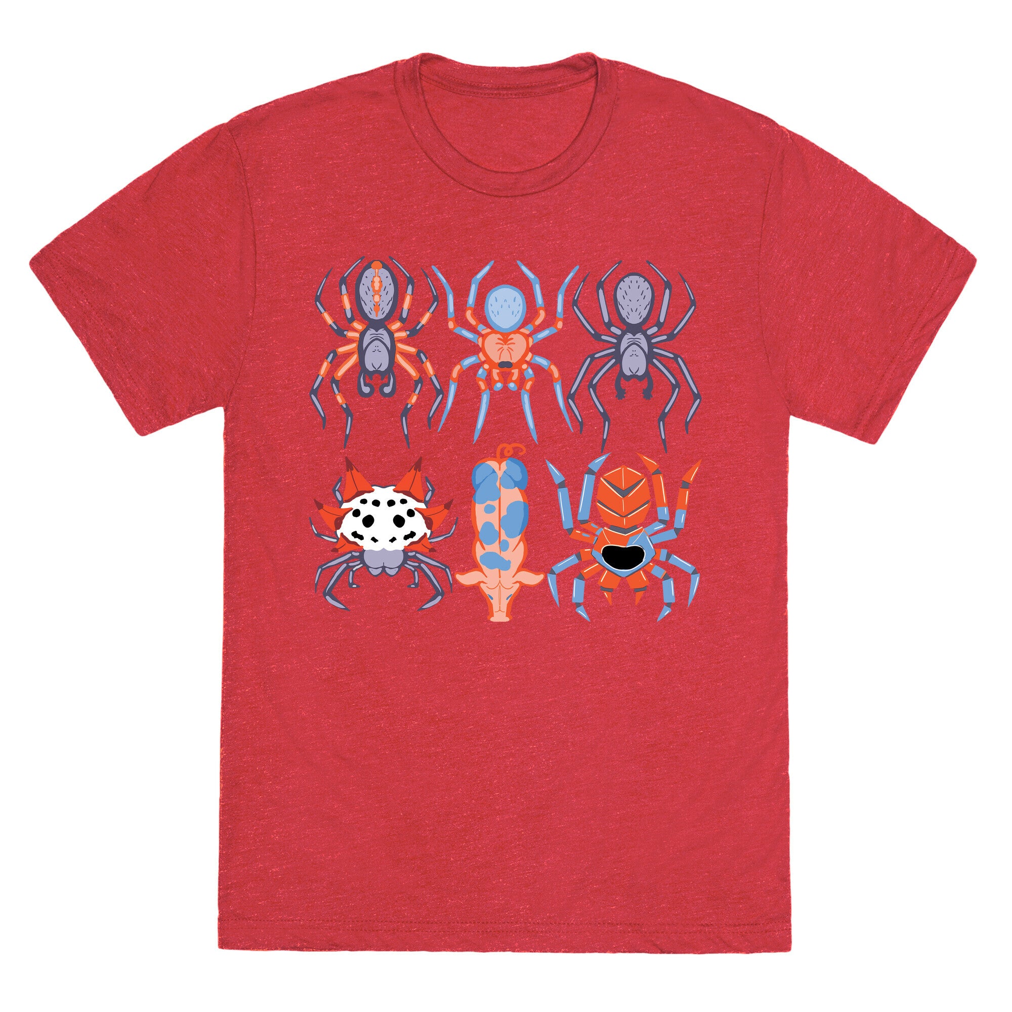 Into the Spiderverse Pattern Unisex Triblend Tee