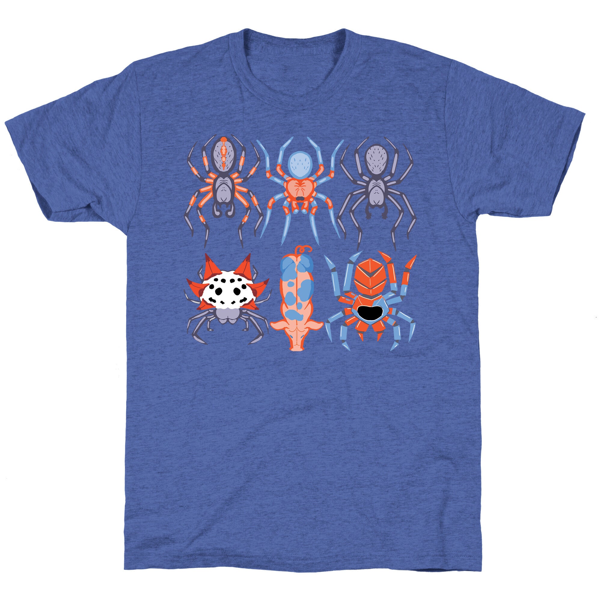 Into the Spiderverse Pattern Unisex Triblend Tee
