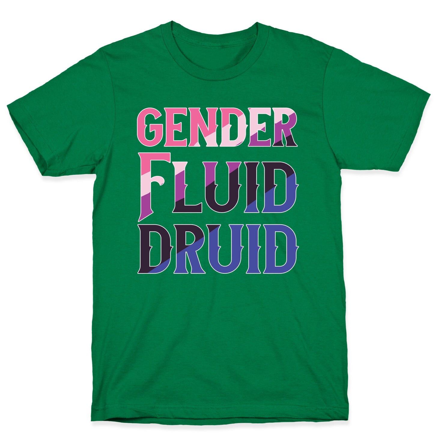 Genderfluid Druid  T-Shirt