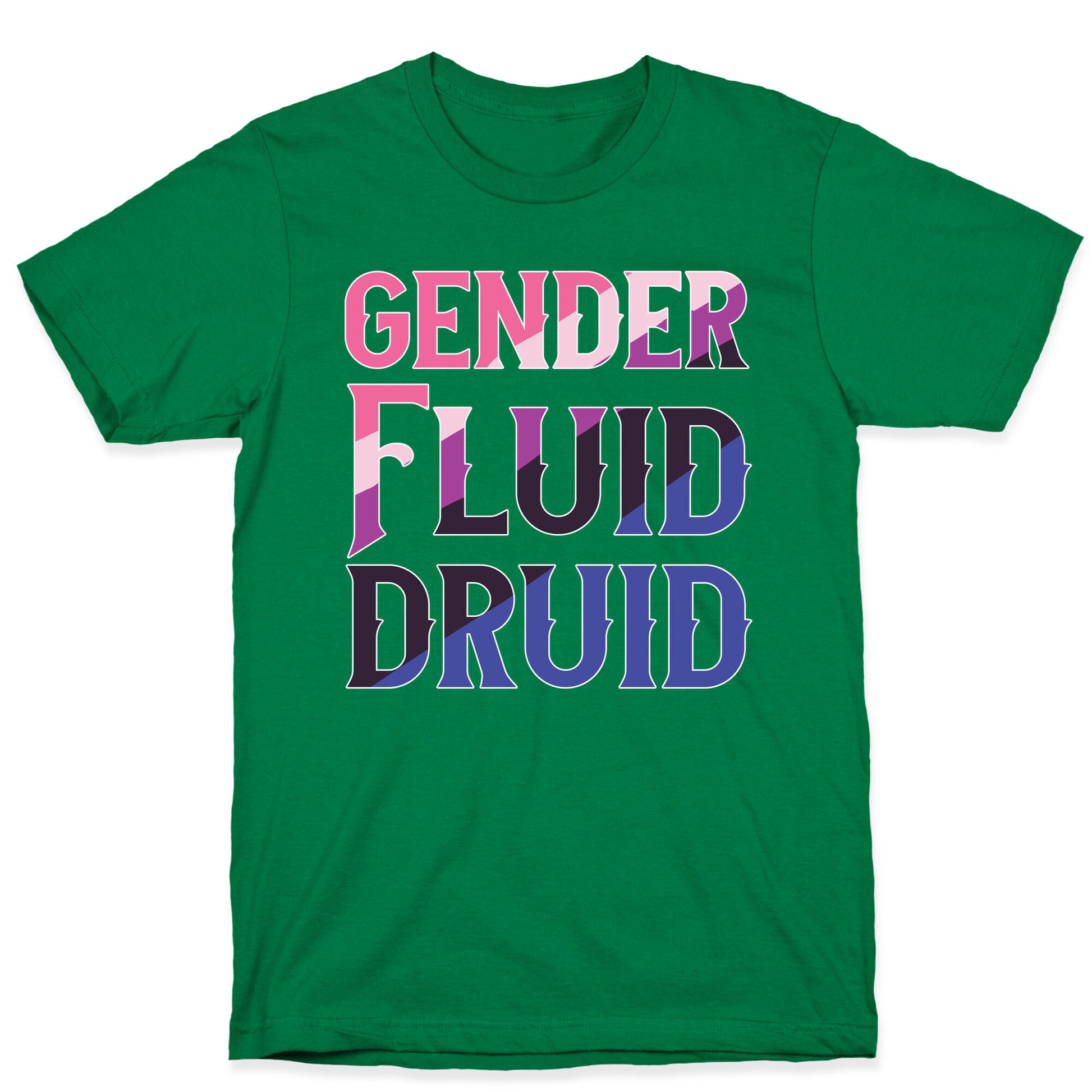 Genderfluid Druid  T-Shirt