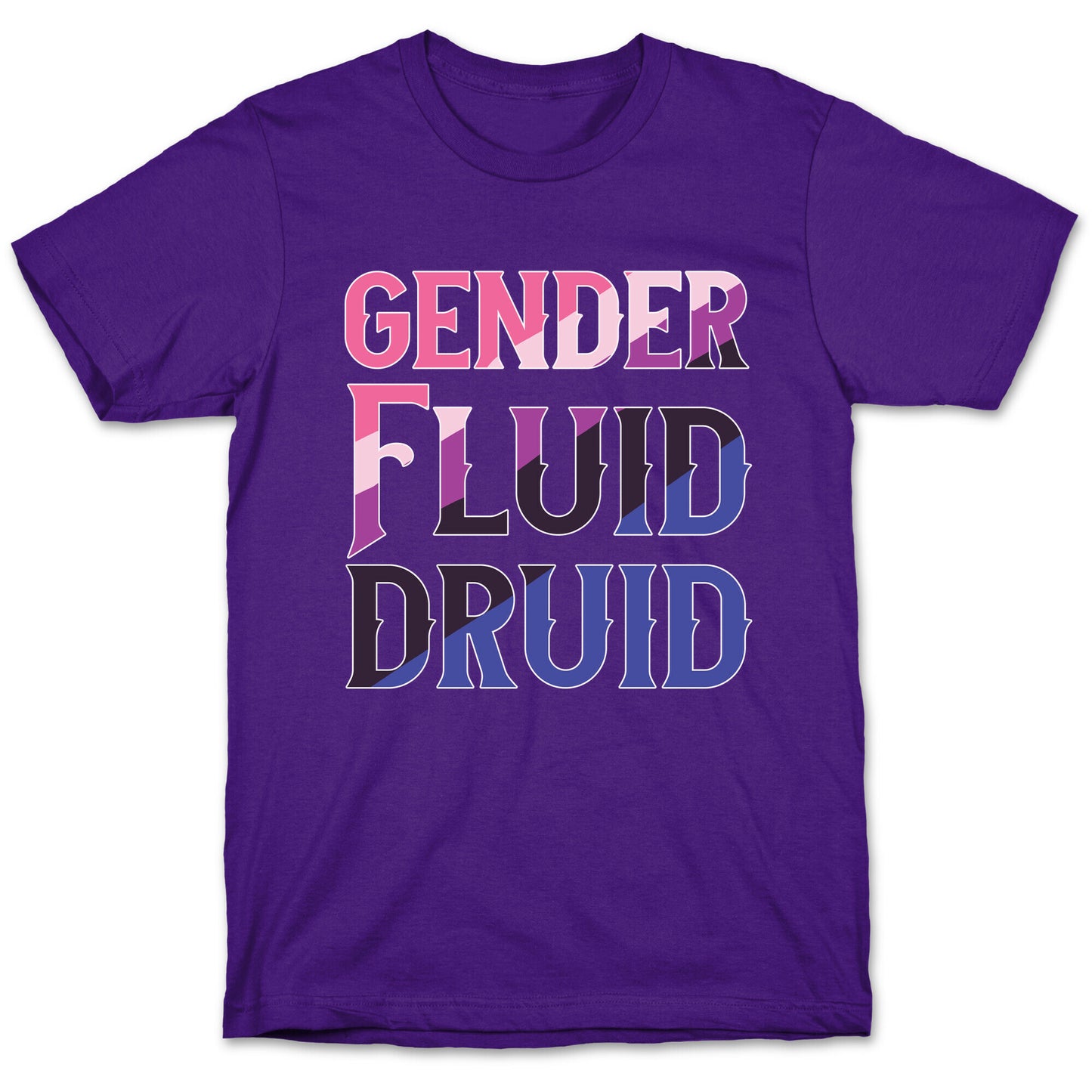Genderfluid Druid  T-Shirt