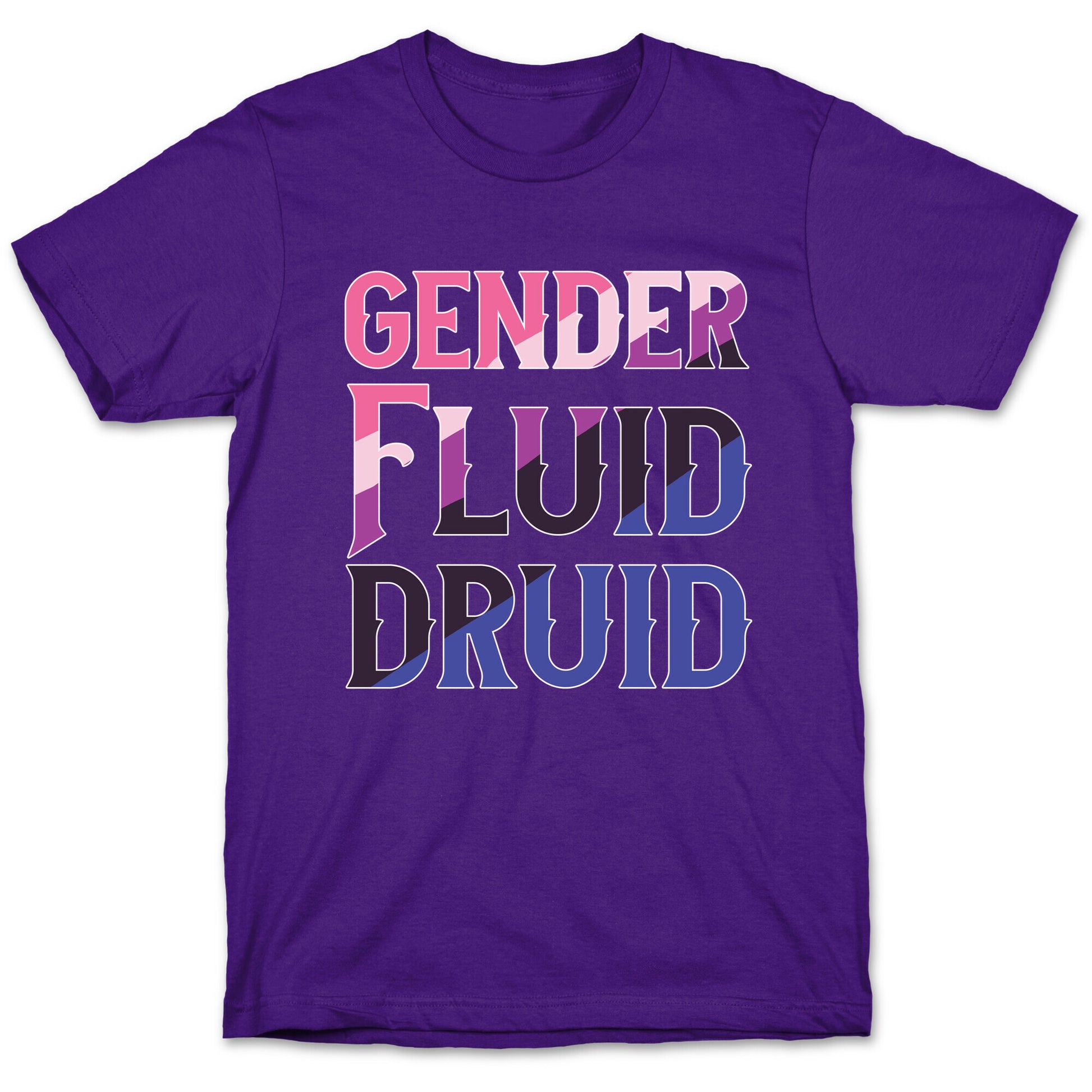 Genderfluid Druid  T-Shirt