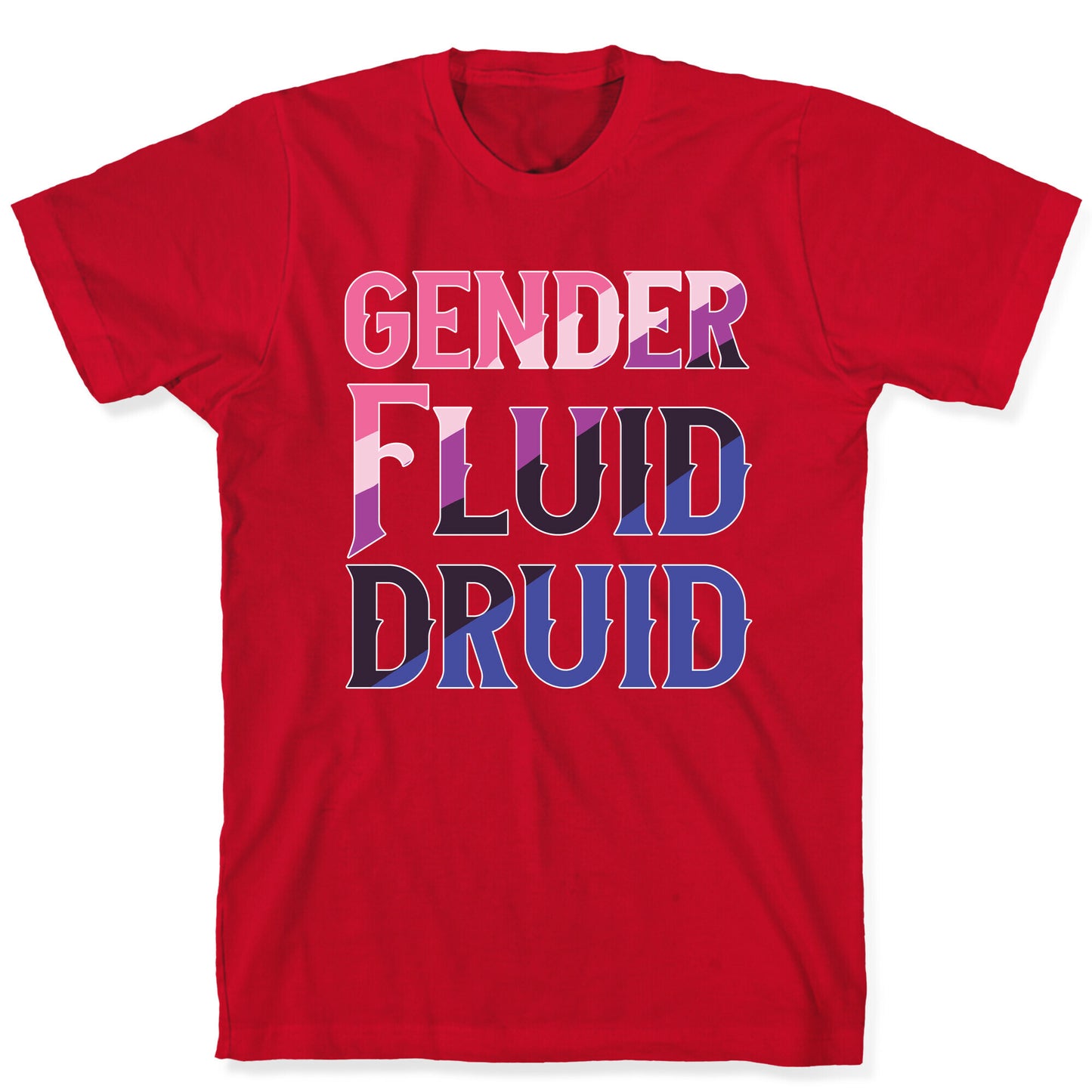 Genderfluid Druid  T-Shirt