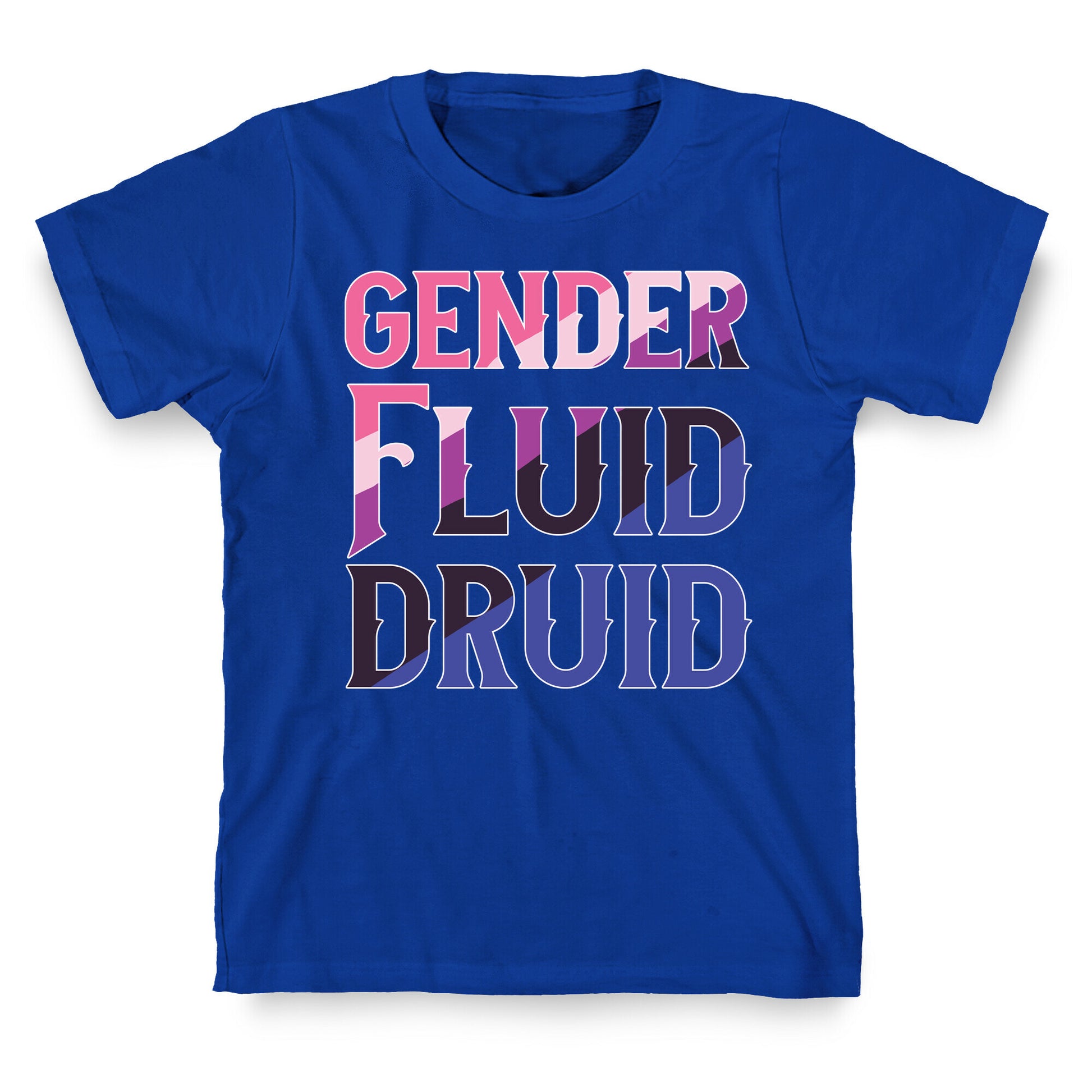 Genderfluid Druid  T-Shirt
