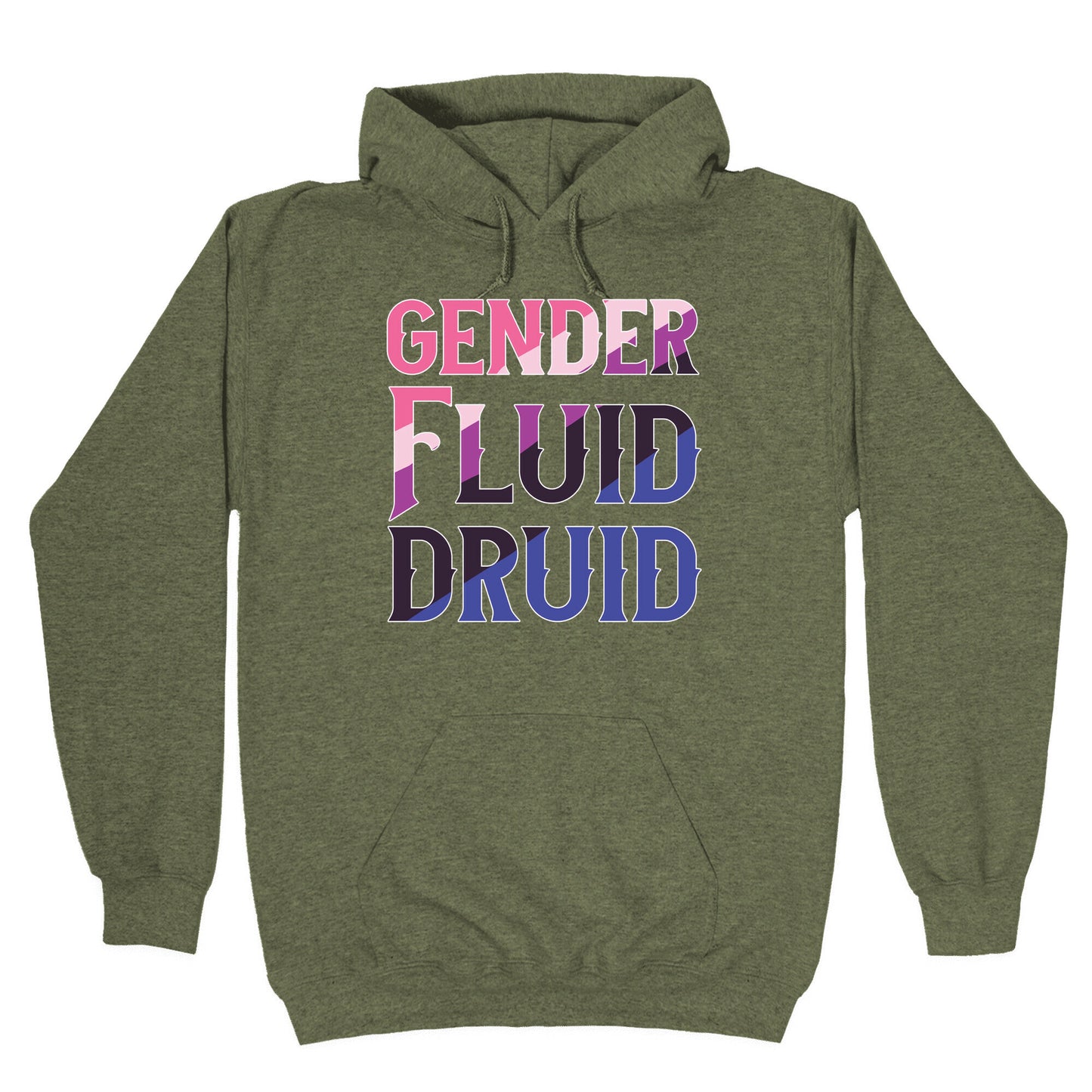 Genderfluid Druid Hoodie