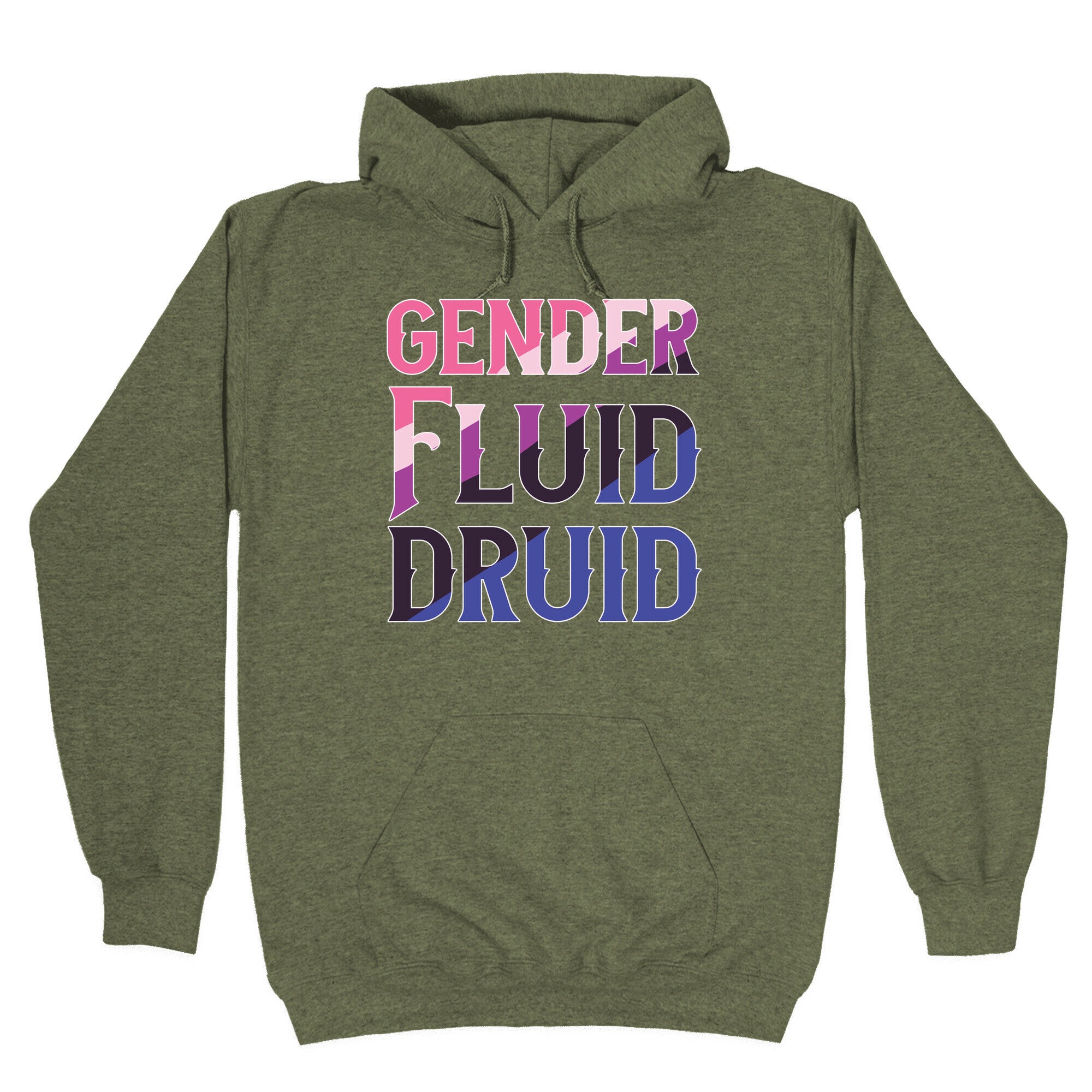 Genderfluid Druid Hoodie