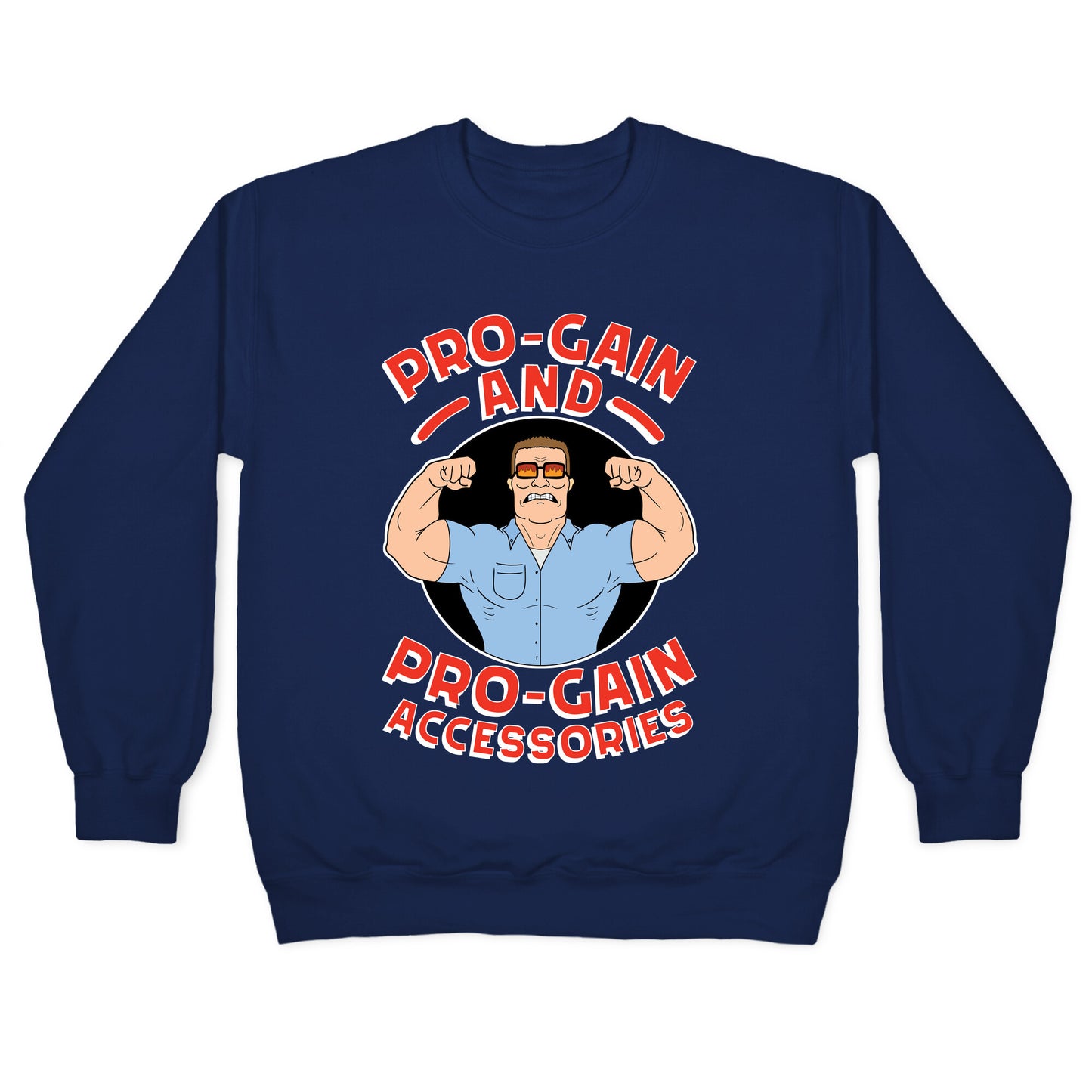 proGAIN and proGAIN accessories Crewneck Sweatshirt