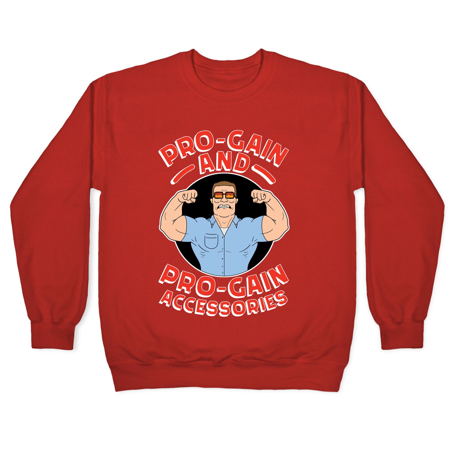 proGAIN and proGAIN accessories Crewneck Sweatshirt