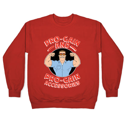 proGAIN and proGAIN accessories Crewneck Sweatshirt