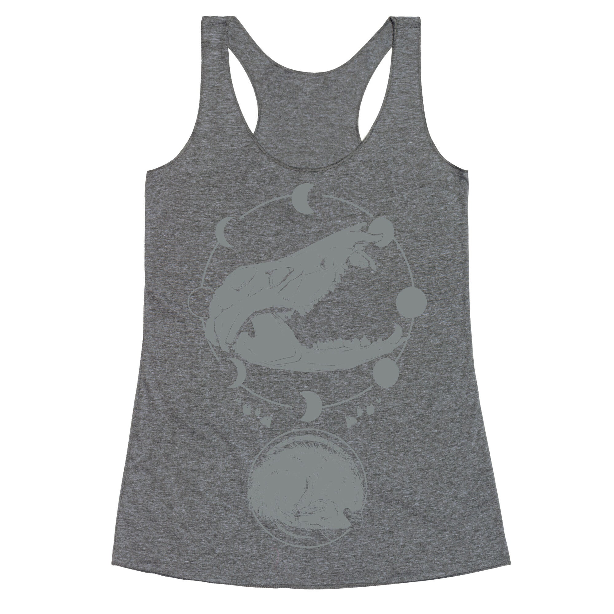 Occult Trash Possum  Racerback Tank
