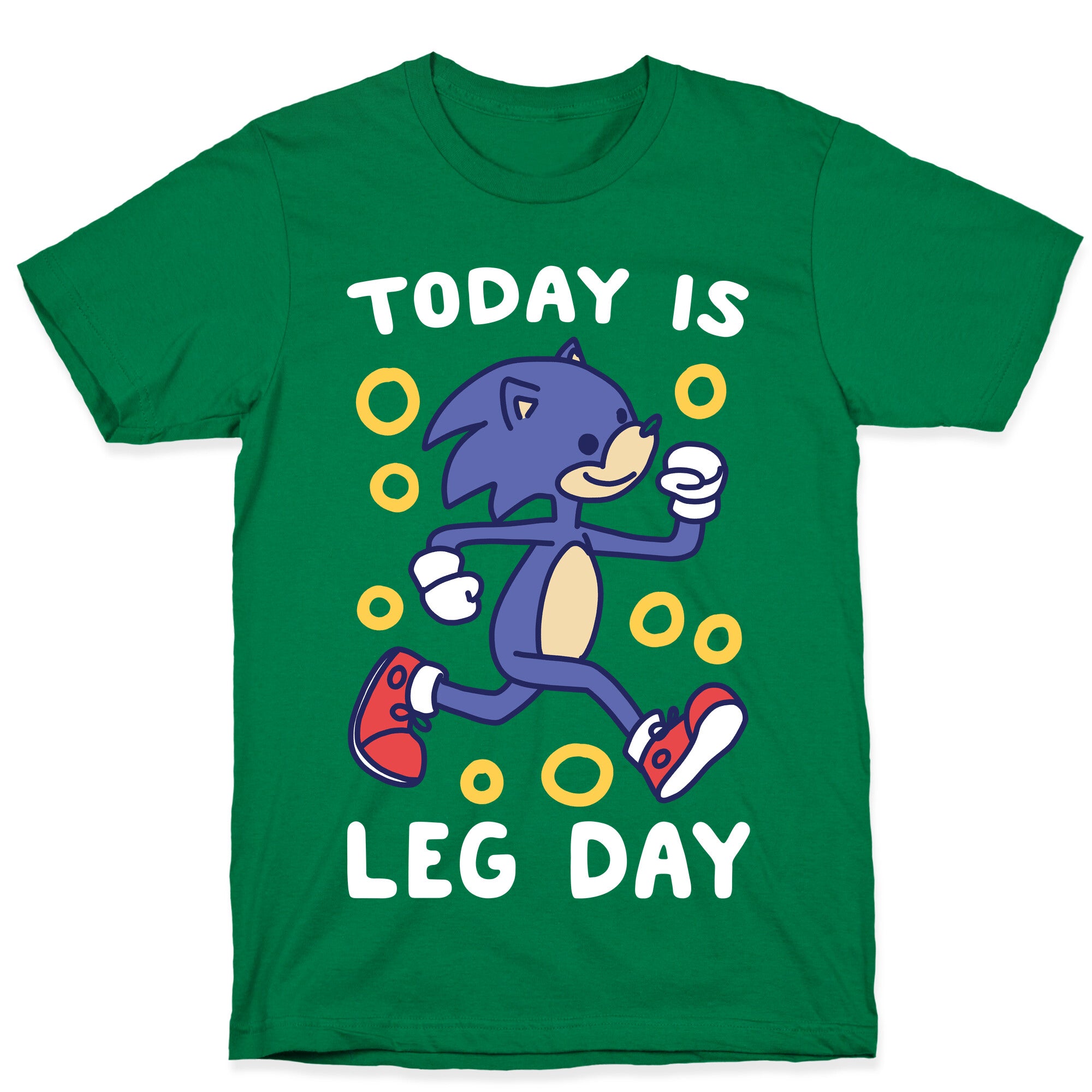 Today is Leg Day - Sonic T-Shirt