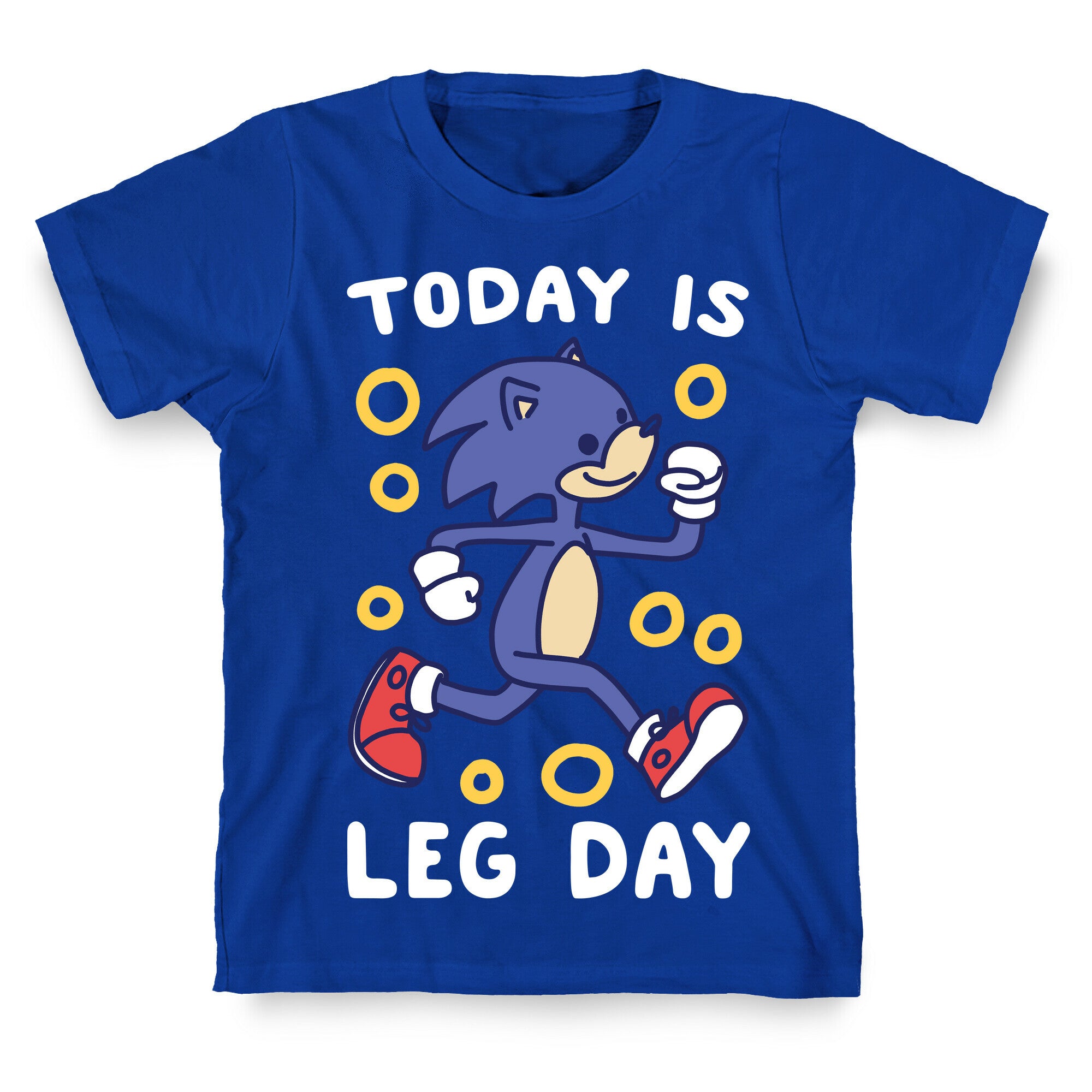 Today is Leg Day - Sonic T-Shirt