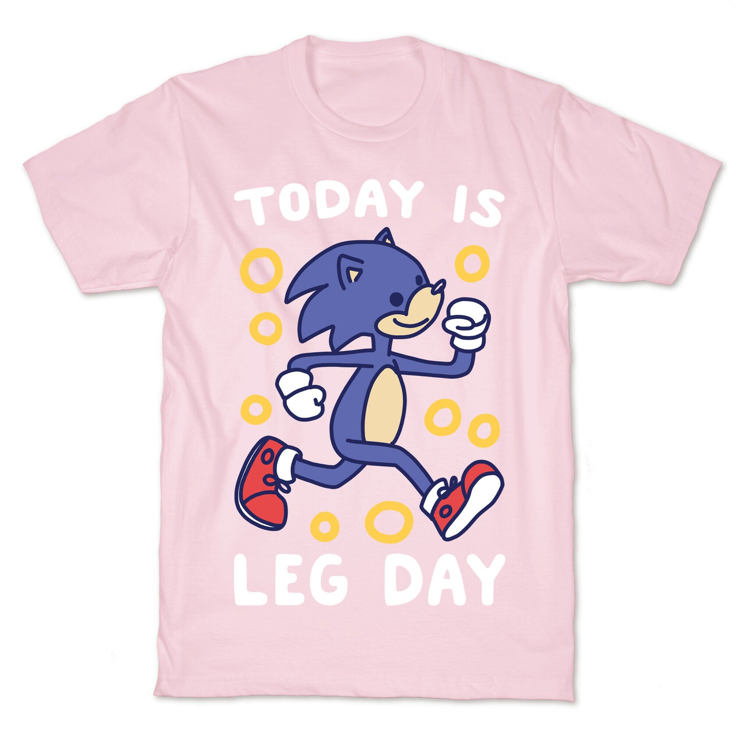 Today is Leg Day - Sonic T-Shirt