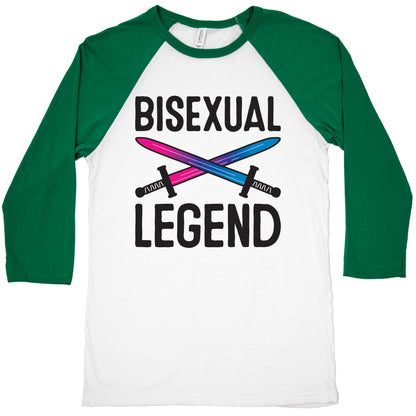 Bisexual Legend Baseball Tee