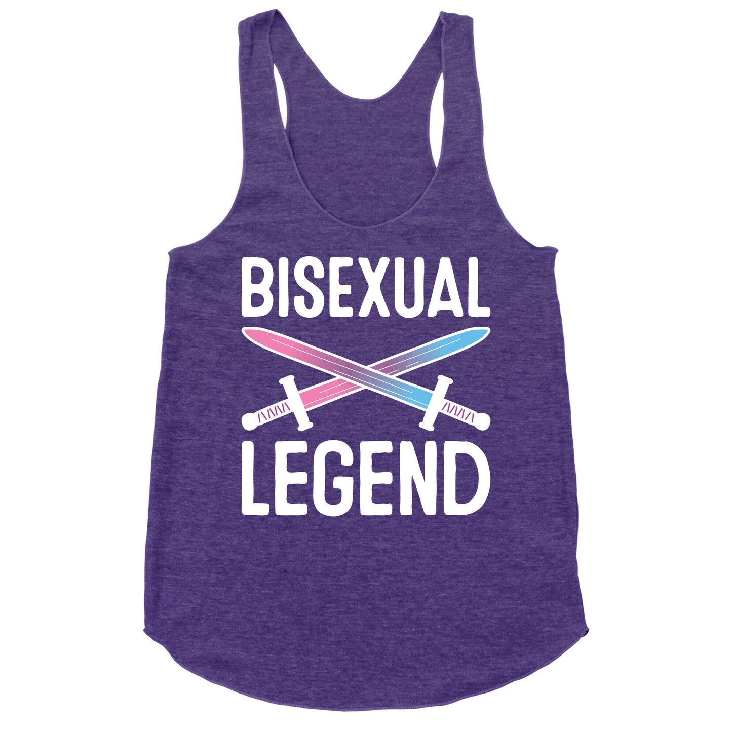 Bisexual Legend Racerback Tank