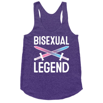 Bisexual Legend Racerback Tank