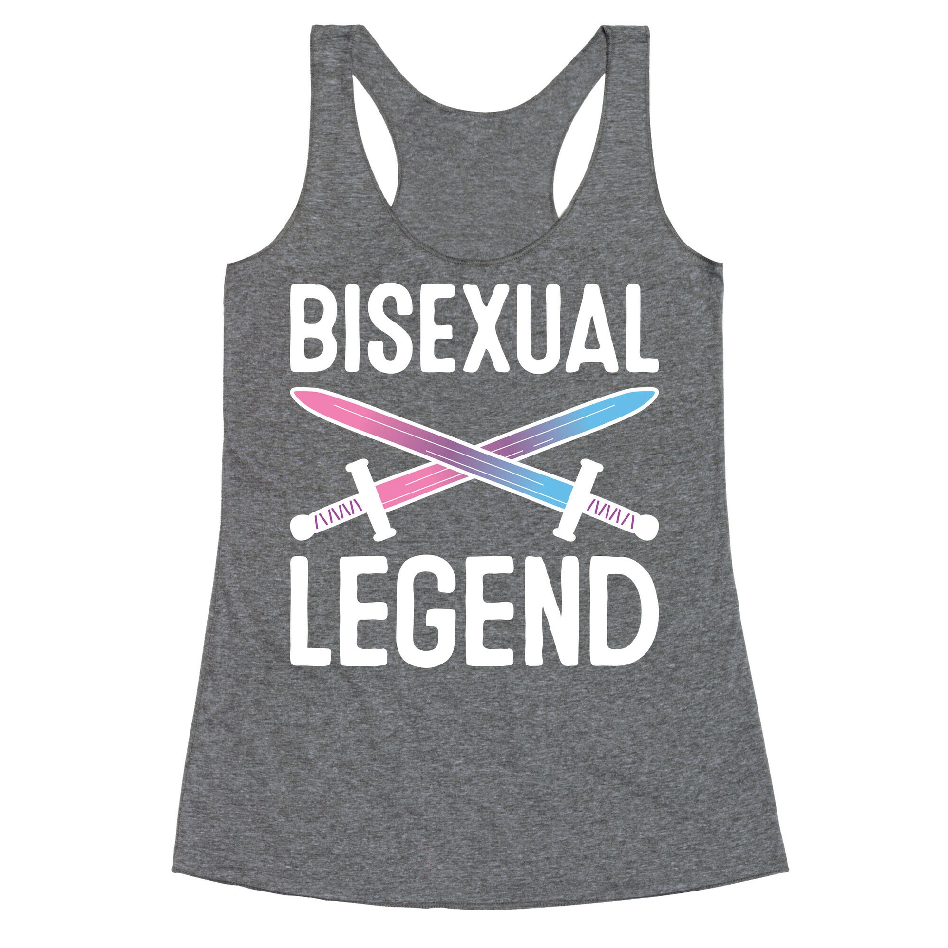Bisexual Legend Racerback Tank