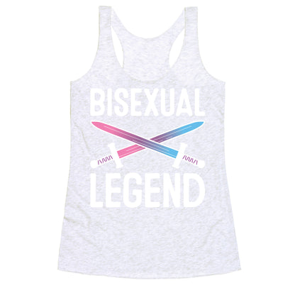 Bisexual Legend Racerback Tank