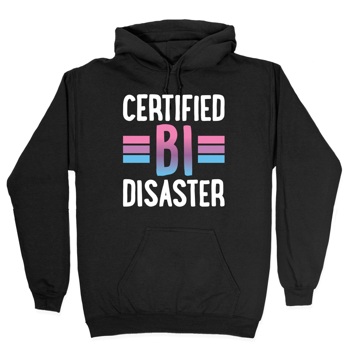 Certified Bi Disaster Hoodie