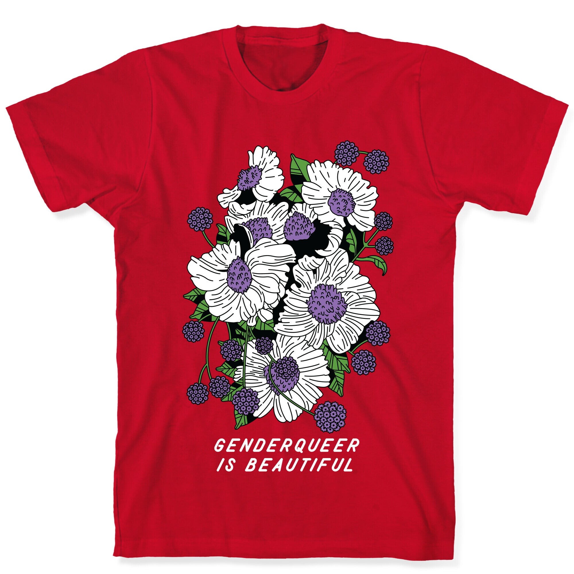 Genderqueer is Beautiful T-Shirt