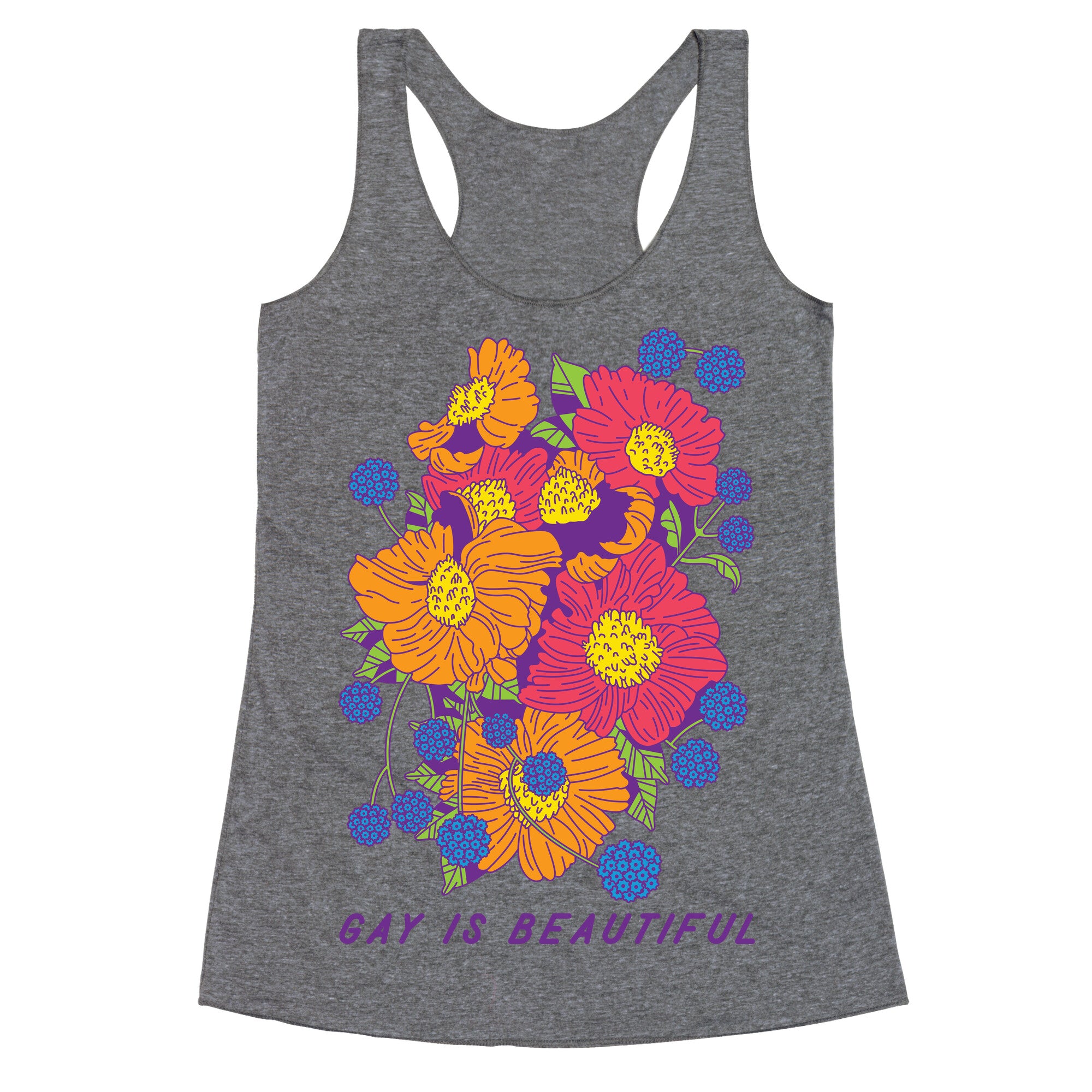 Gay is Beautiful Racerback Tank