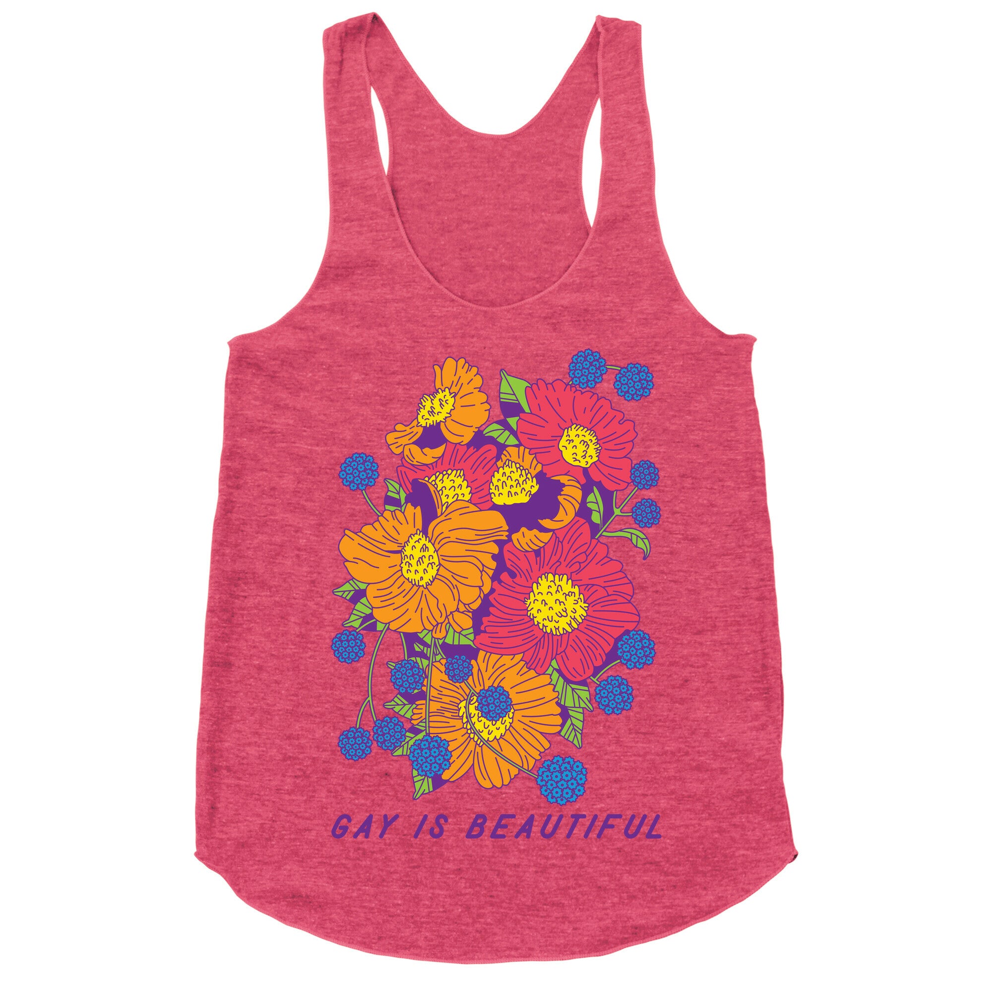 Gay is Beautiful Racerback Tank