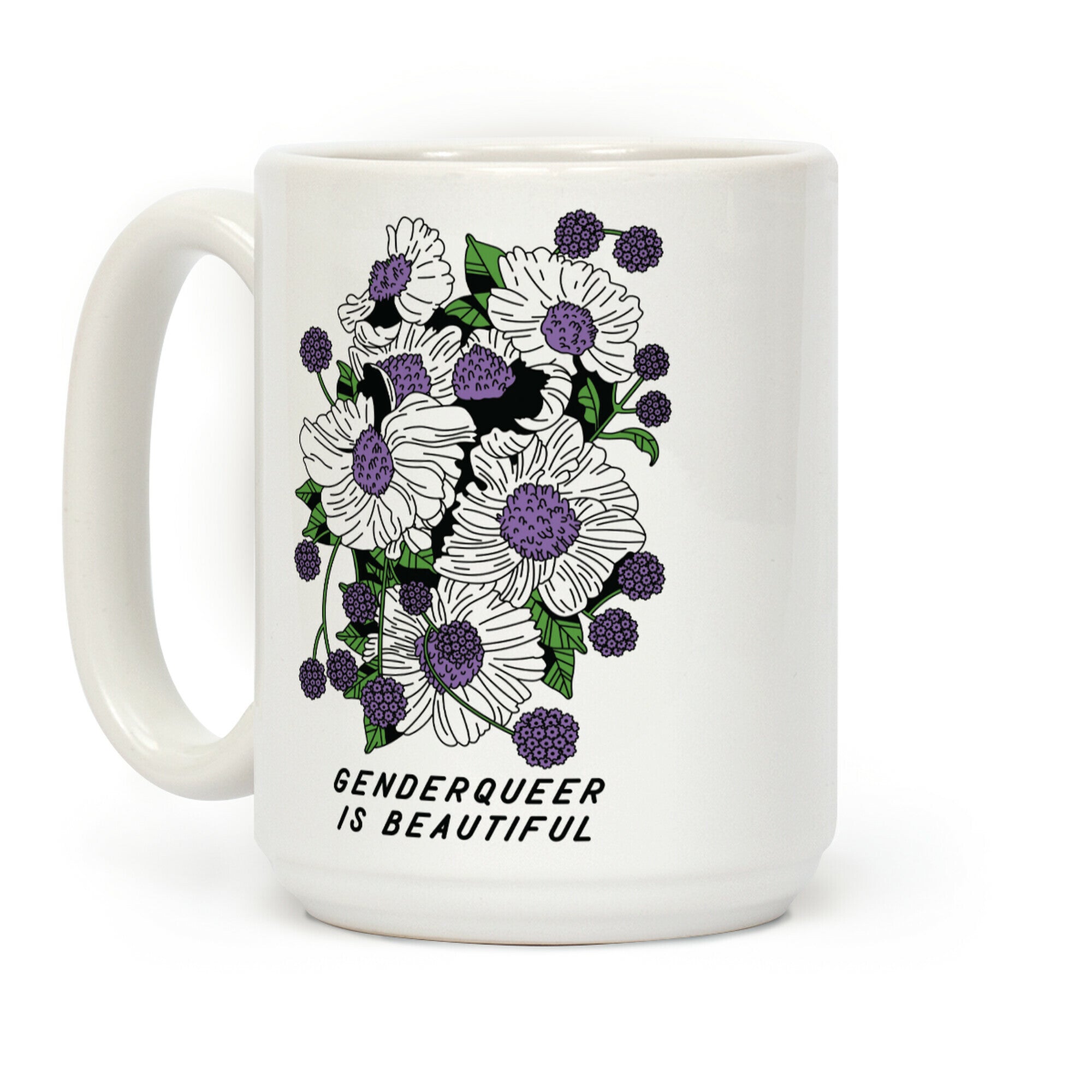 Genderqueer is Beautiful Coffee Mug