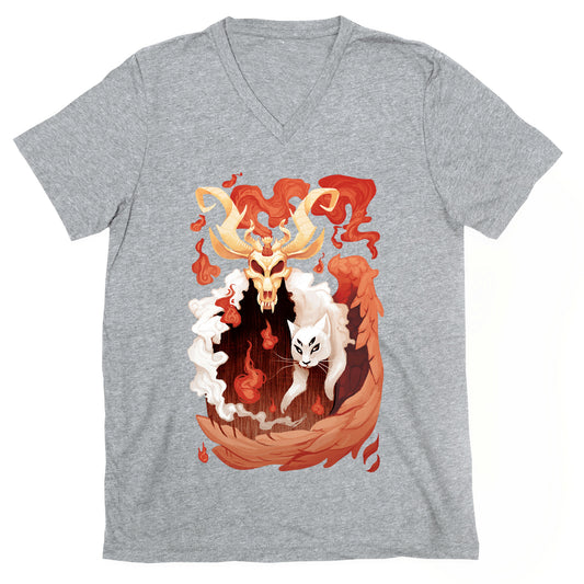 Demon's familiar V-Neck