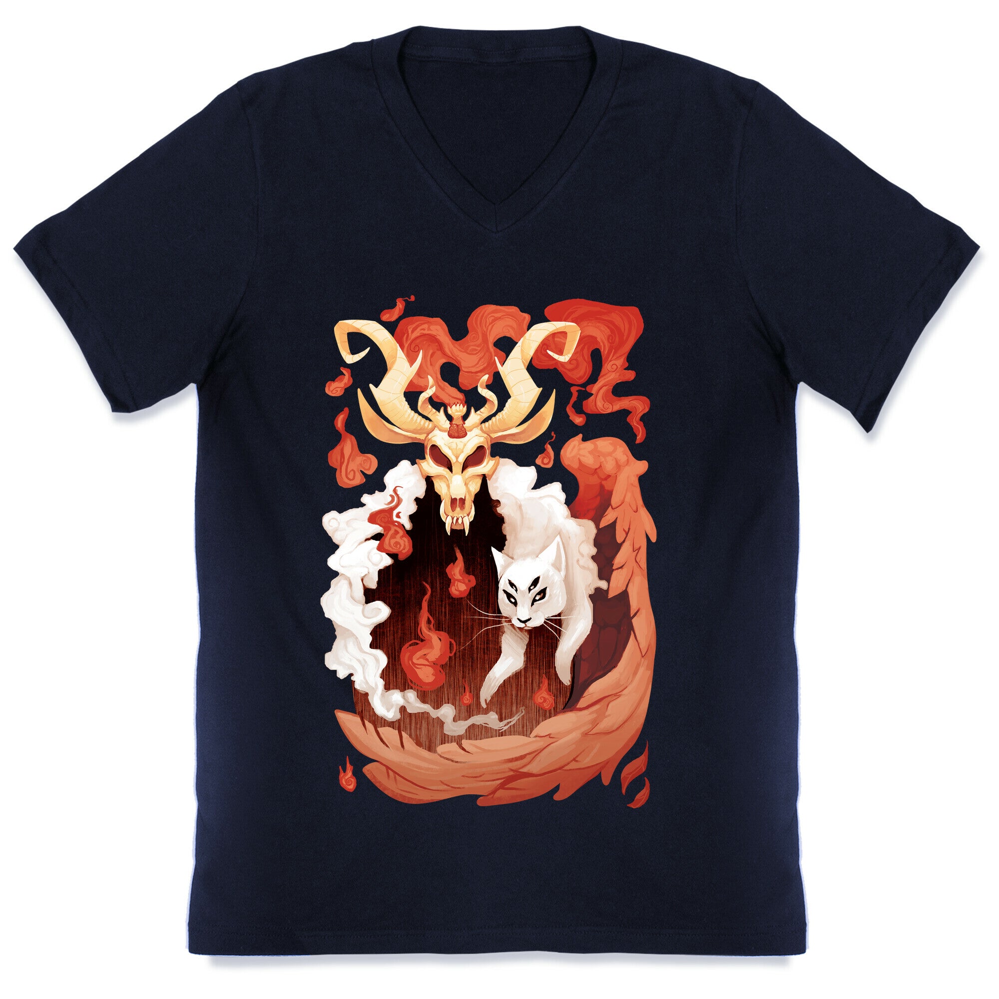 Demon's familiar V-Neck
