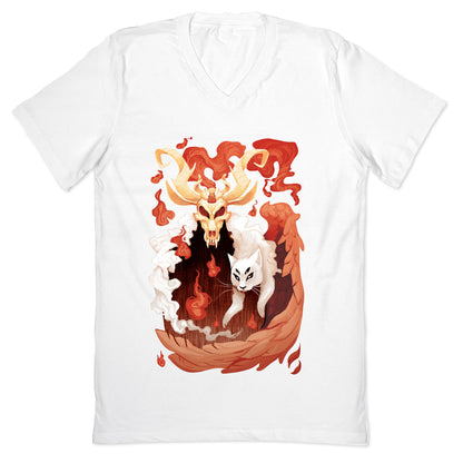 Demon's familiar V-Neck