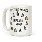 Impeach Trump Summoning Circle Parody Coffee Mug