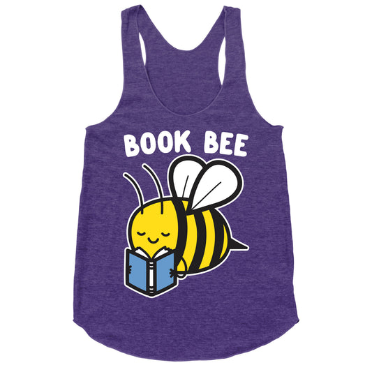 Book Bee Racerback Tank