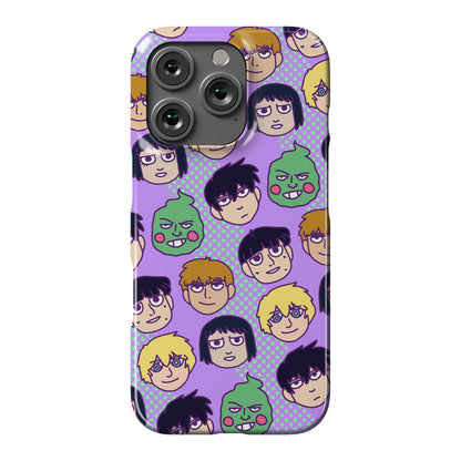 Mob Psycho 100 Pattern Phone Case