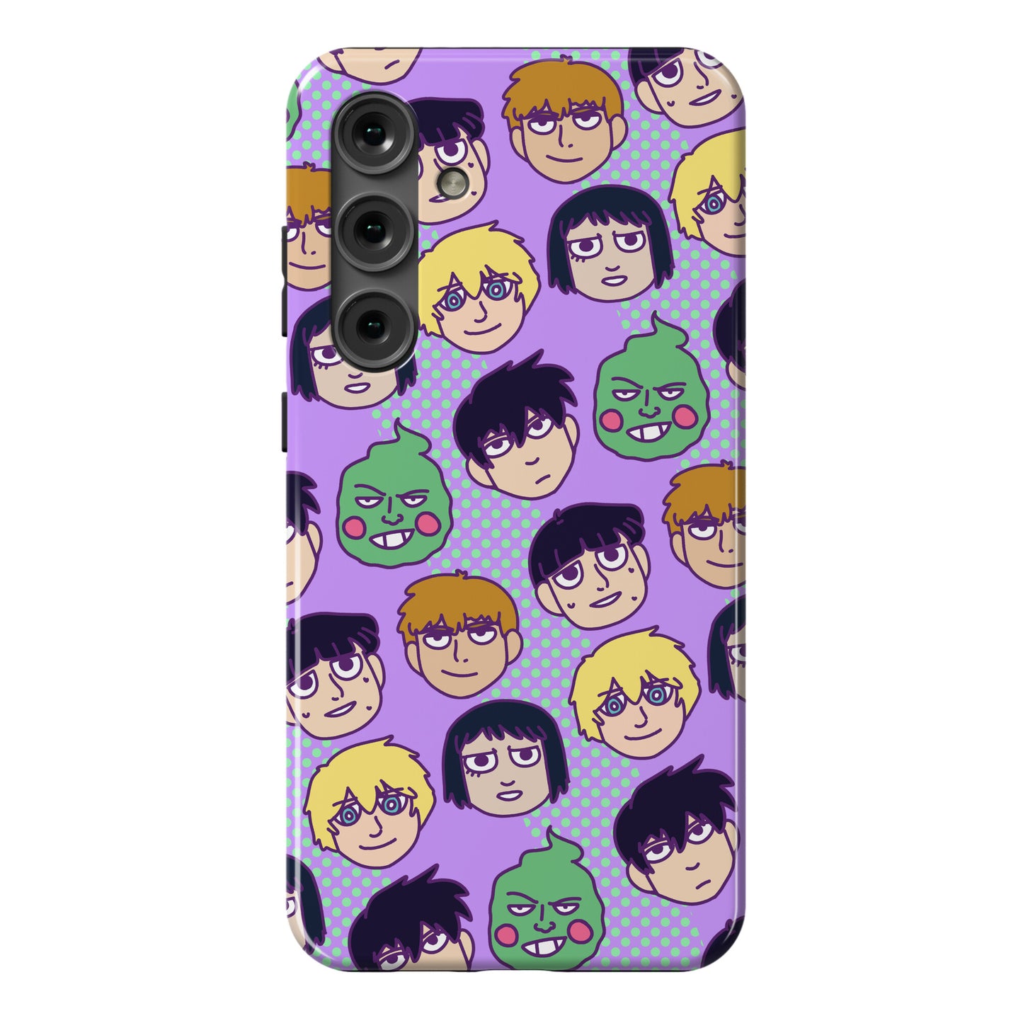 Mob Psycho 100 Pattern Phone Case