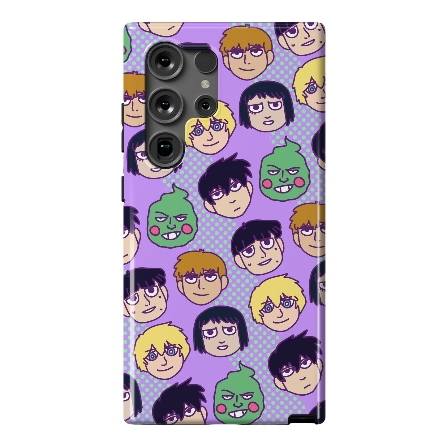 Mob Psycho 100 Pattern Phone Case