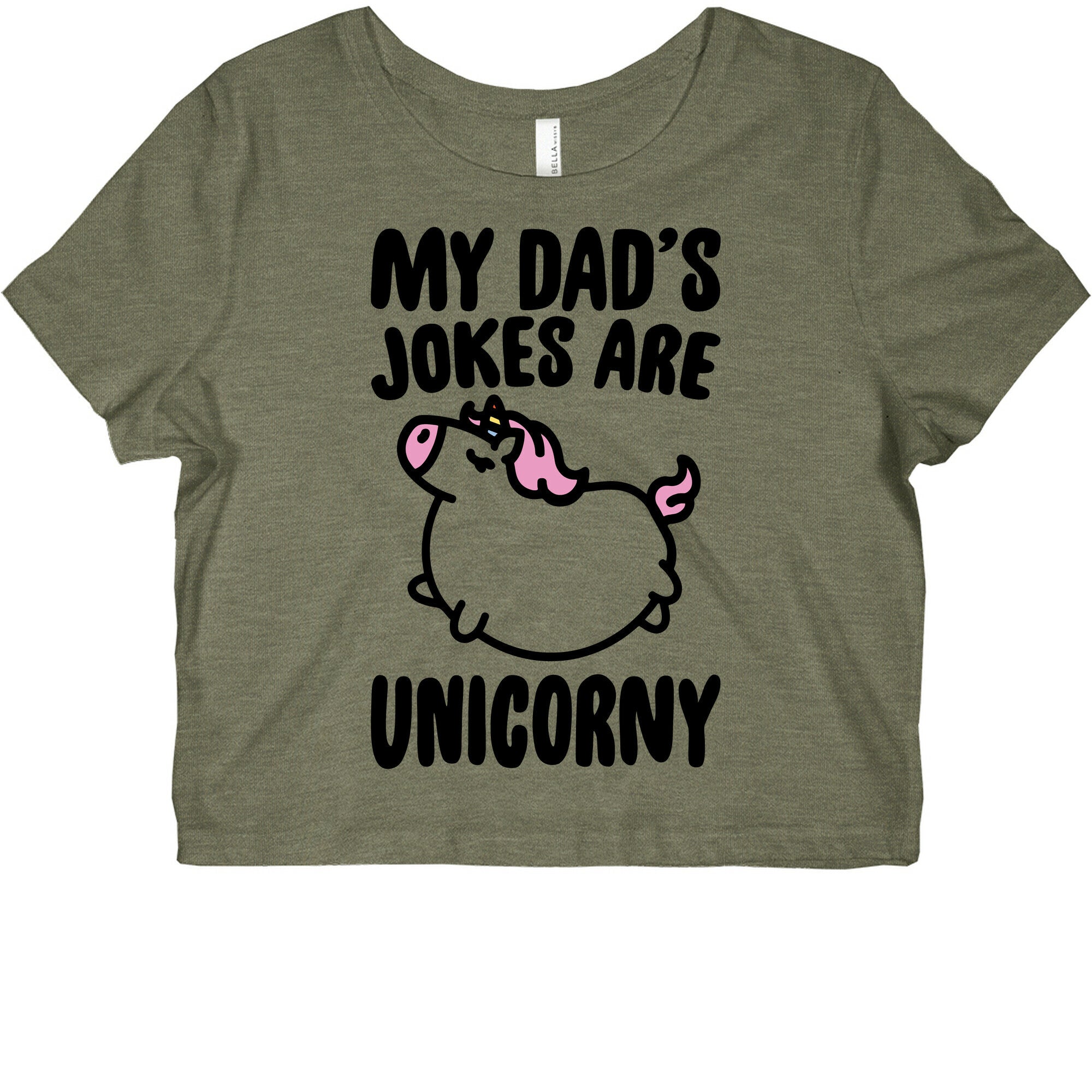 My Dad's Jokes Are Unicorny Baby Onesie Graphic Baby Tee