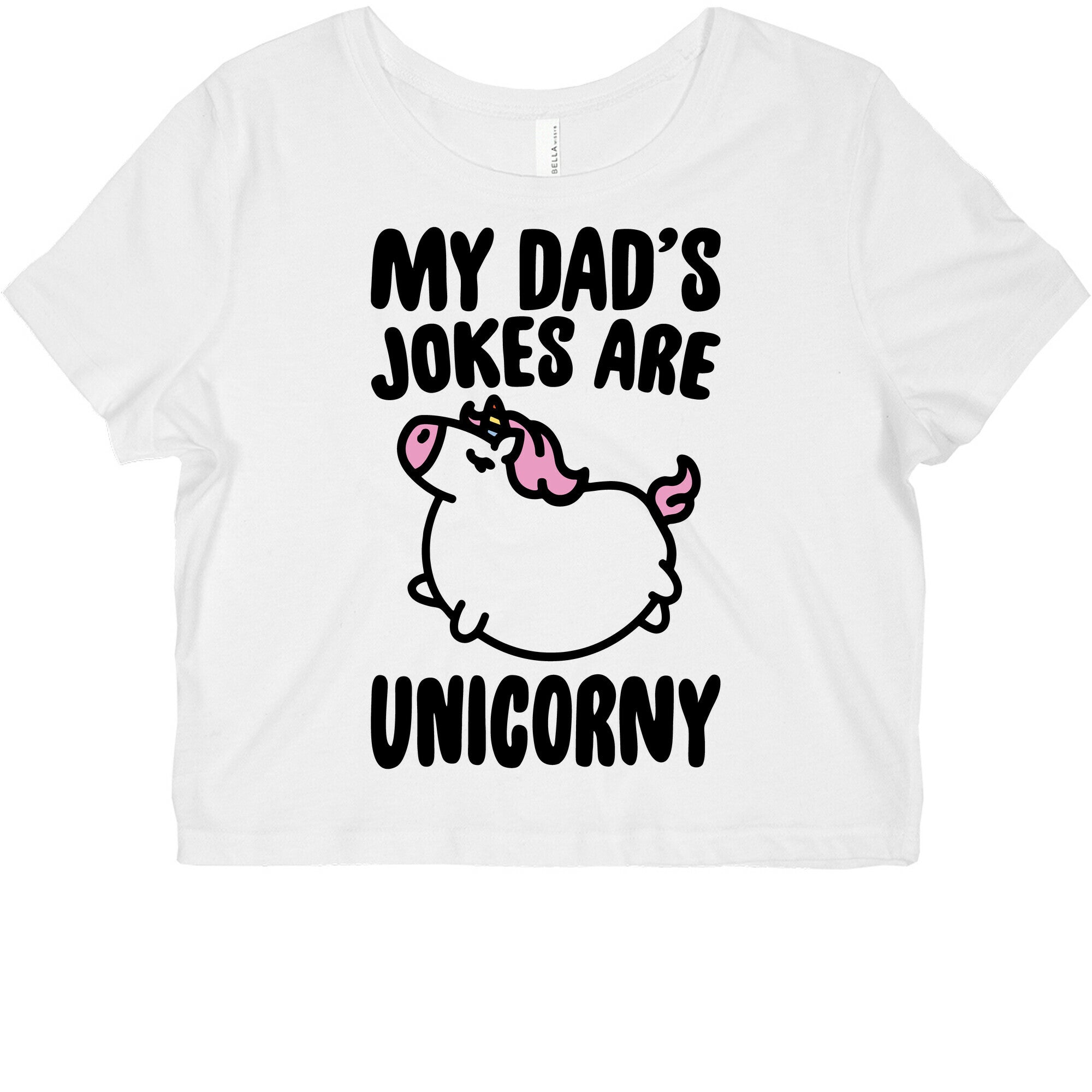 My Dad's Jokes Are Unicorny Baby Onesie Graphic Baby Tee