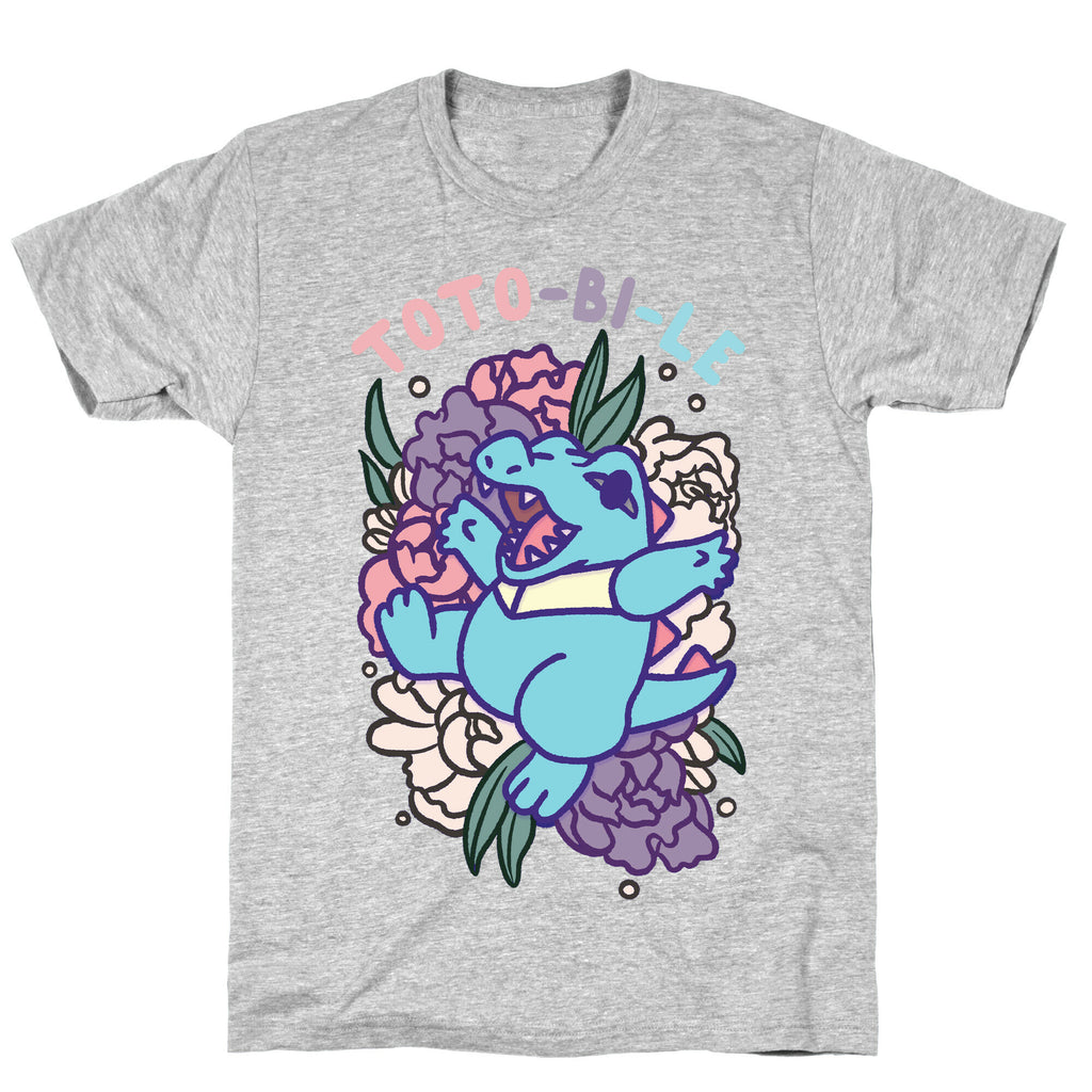 Toto-bi-le Totodile Bisexual Parody T-Shirt